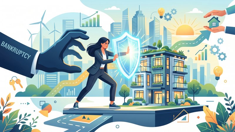 Иллюстрация к статье о сохранении квартиры при банкротстве физического лица в 2026 году